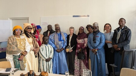 Senegalesische Delegation zu Besuch bei der Katholischen Frauenbewegung Österreichs